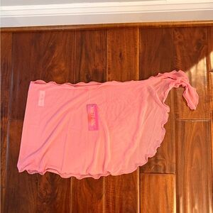 NWT Ninety Pink Swim Sarong
